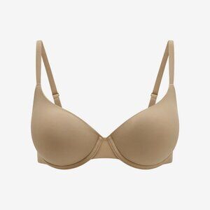 ThirdLove ComfortStretch Back Smoothing T-Shirt Bra Size 38Ftaupe / 40B
